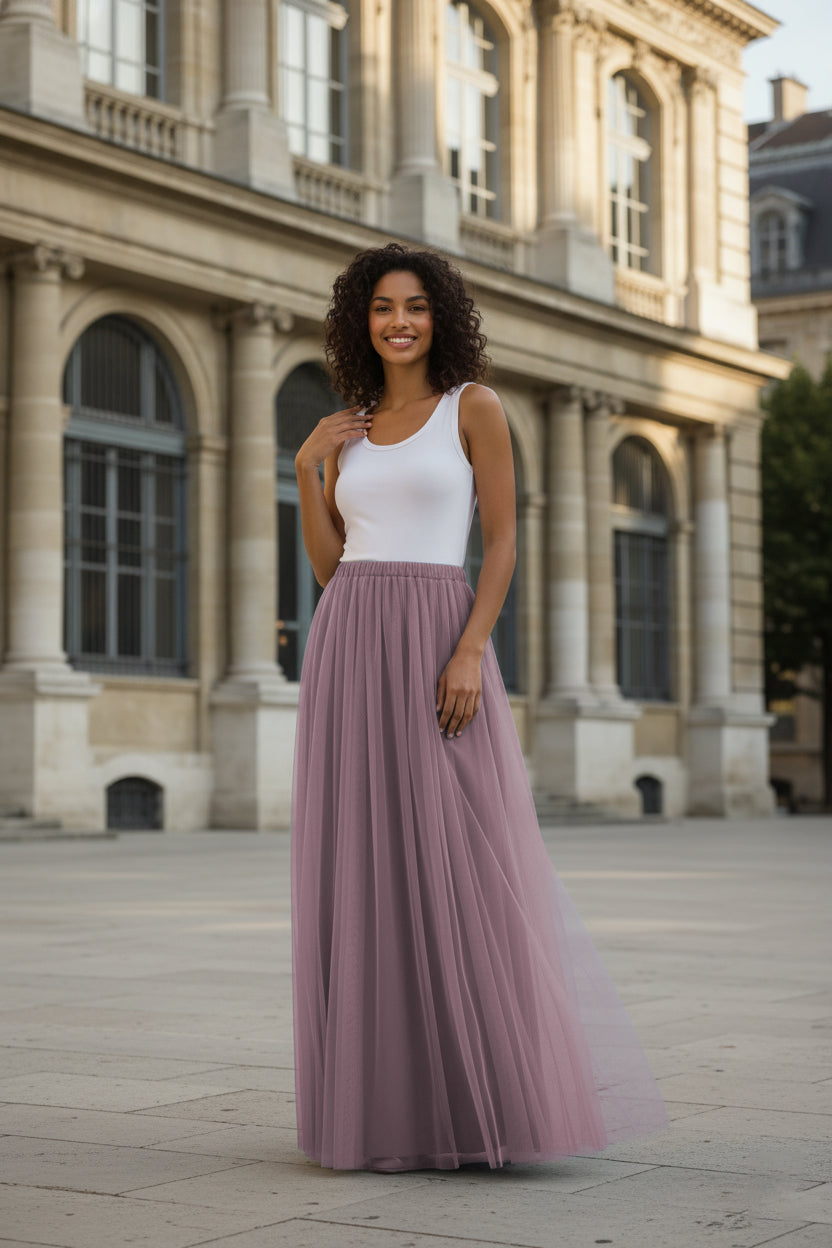 Sophisticated A-Line Bridesmaid Dress -TFB8067