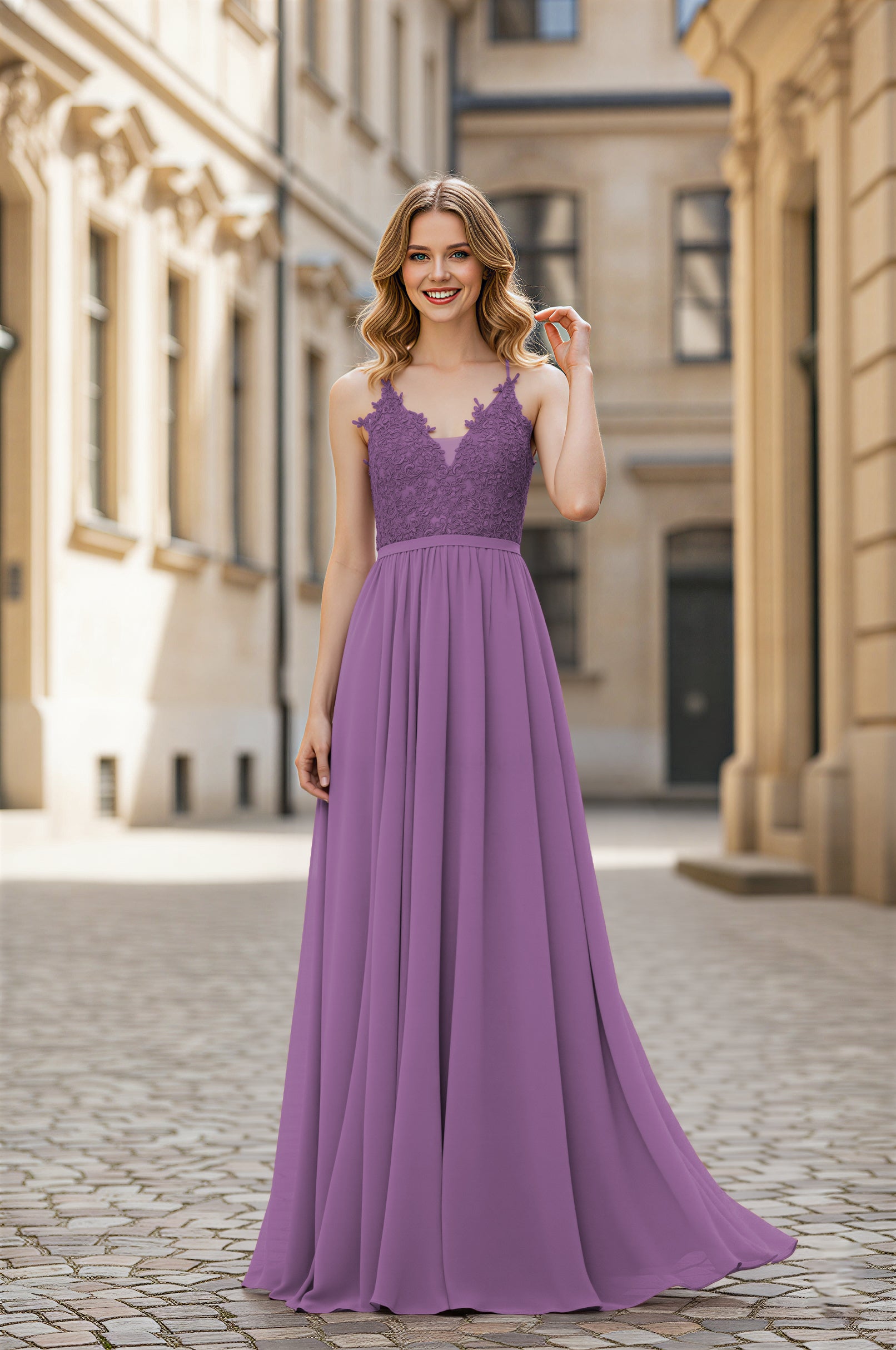 Simple & Elegant Bridesmaid Dress - Classic Silhouette TFB8064