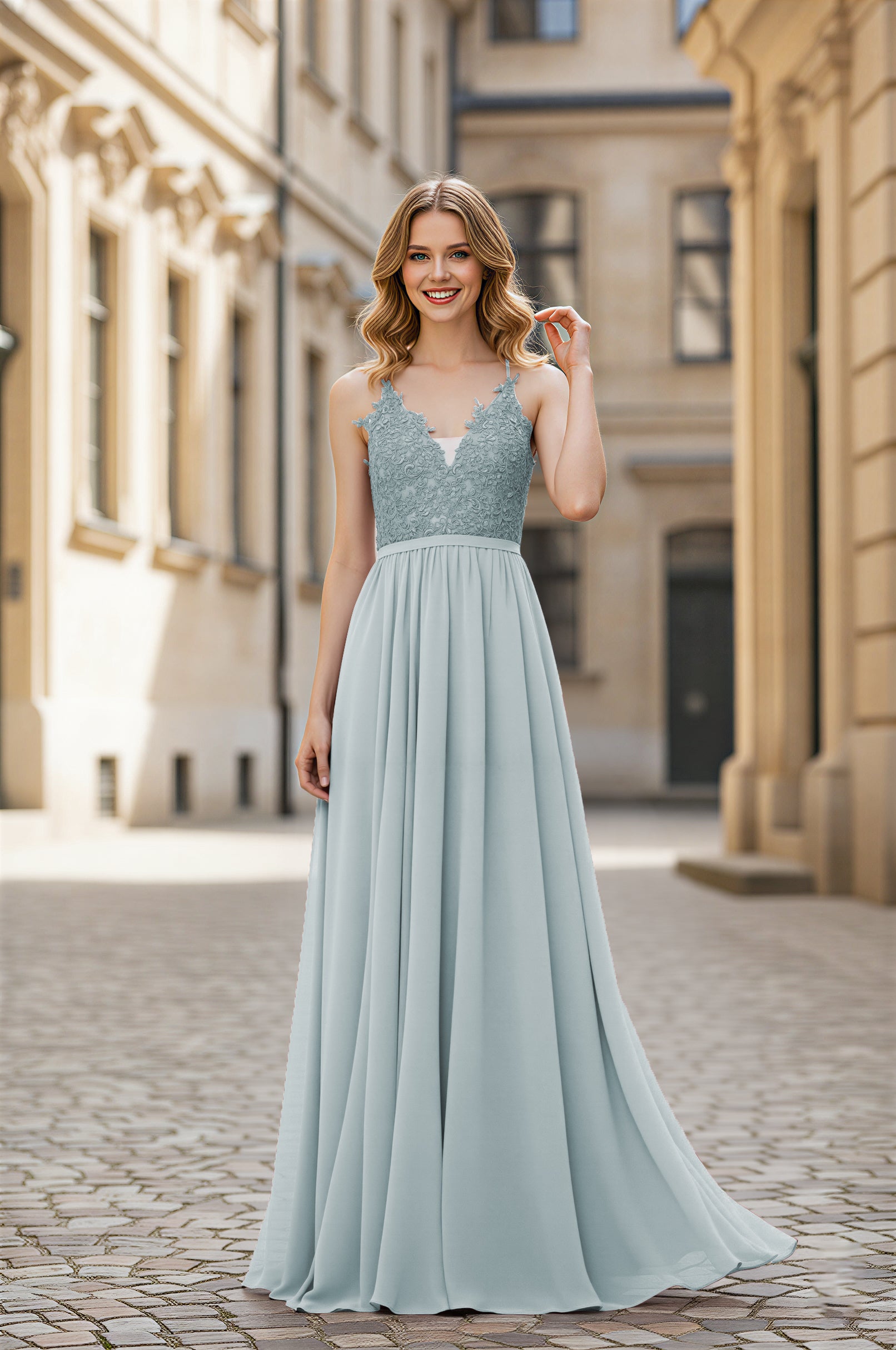 Simple & Elegant Bridesmaid Dress - Classic Silhouette TFB8064