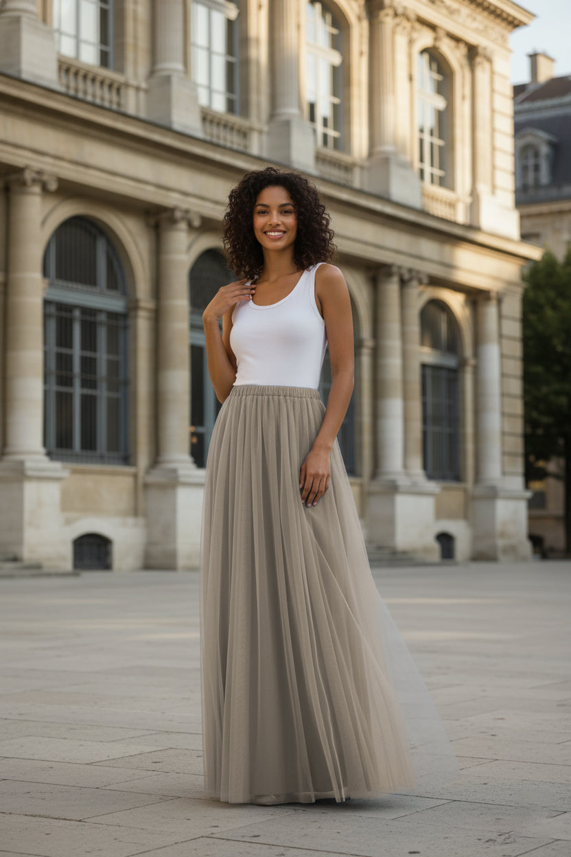 Sophisticated A-Line Bridesmaid Dress -TFB8067