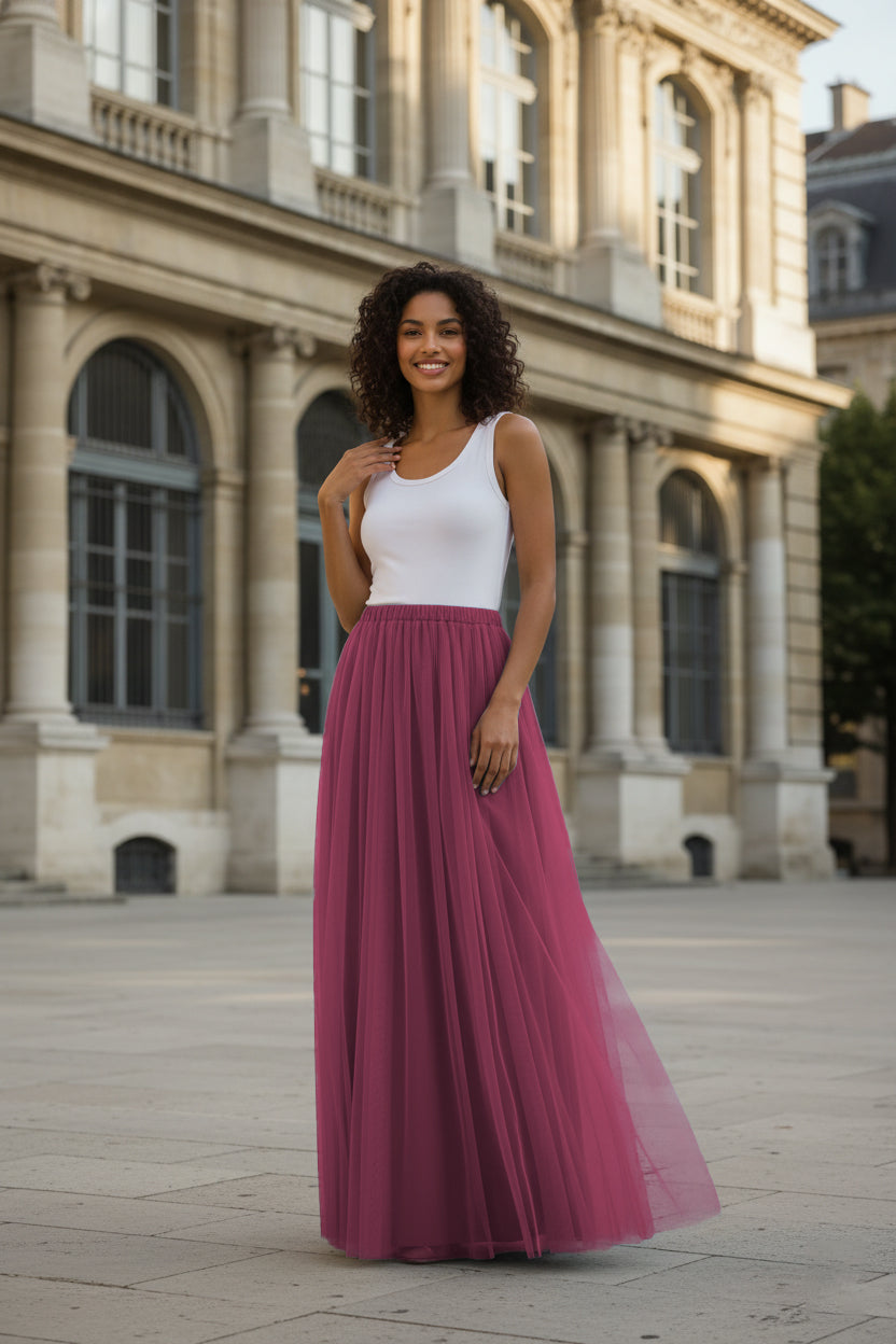 Sophisticated A-Line Bridesmaid Dress -TFB8067