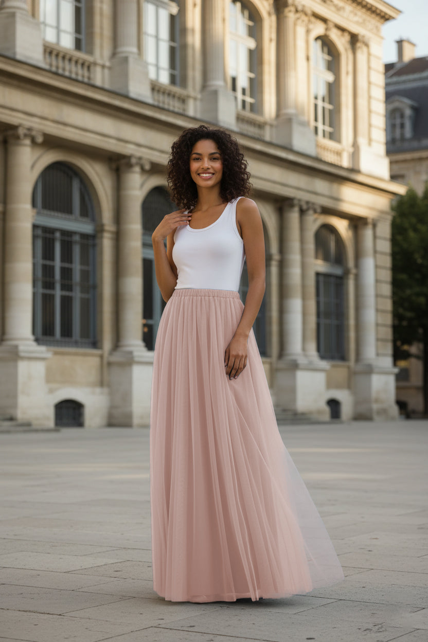 Sophisticated A-Line Bridesmaid Dress -TFB8067