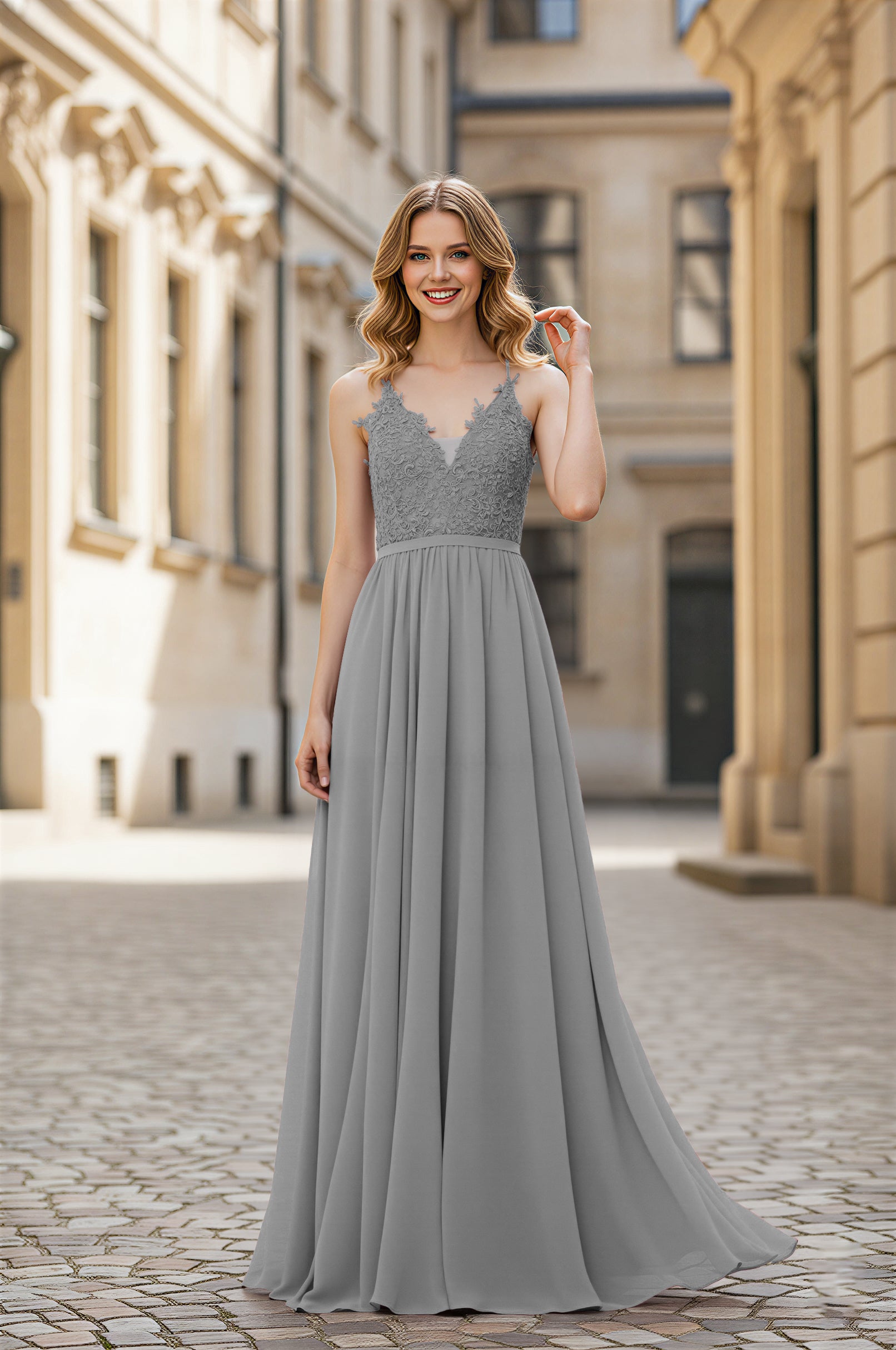 Simple & Elegant Bridesmaid Dress - Classic Silhouette TFB8064