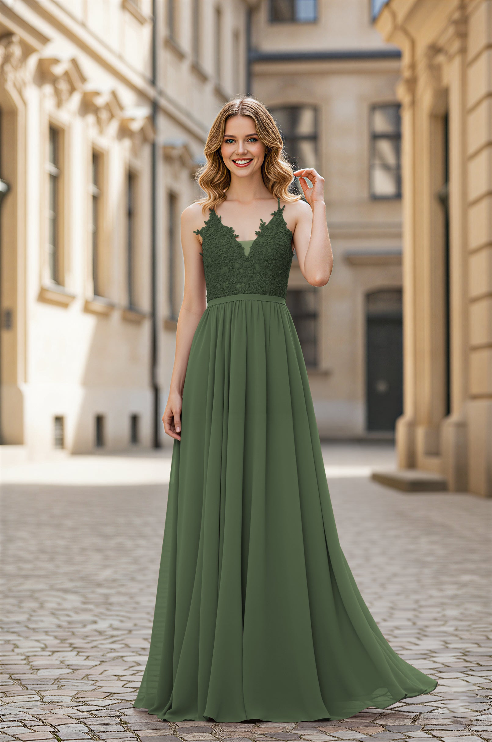 Simple & Elegant Bridesmaid Dress - Classic Silhouette TFB8064