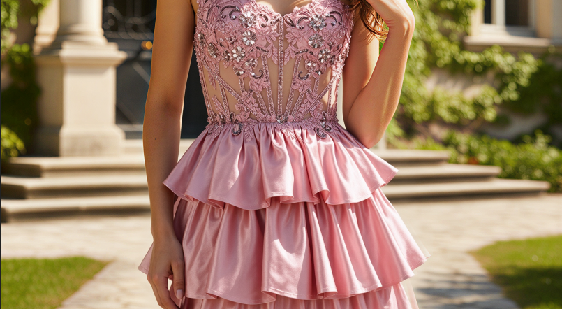 cheap red short homecoming dresses Short Strapless Homecoming Dress with A-Line Skirt Burgundy / 2 main image 0