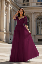 Charming Bridesmaid Gown - Sleeveless Sweetheart Style TFB8071