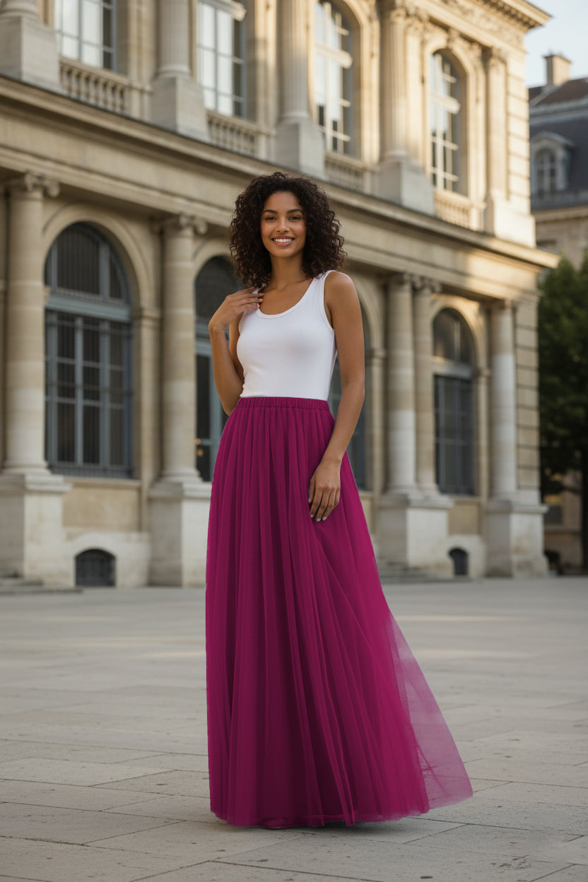 Sophisticated A-Line Bridesmaid Dress -TFB8067