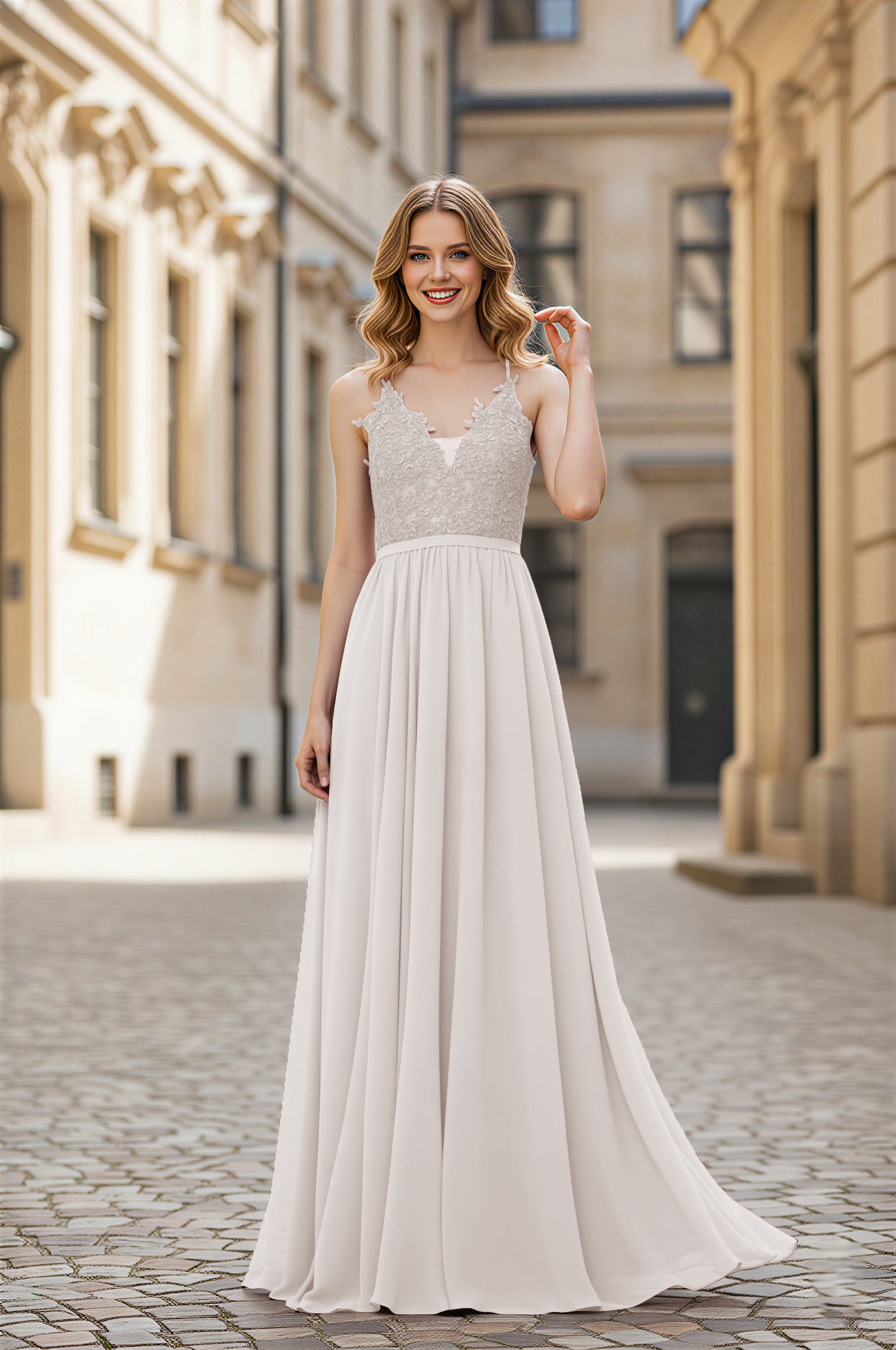 Simple & Elegant Bridesmaid Dress - Classic Silhouette TFB8064