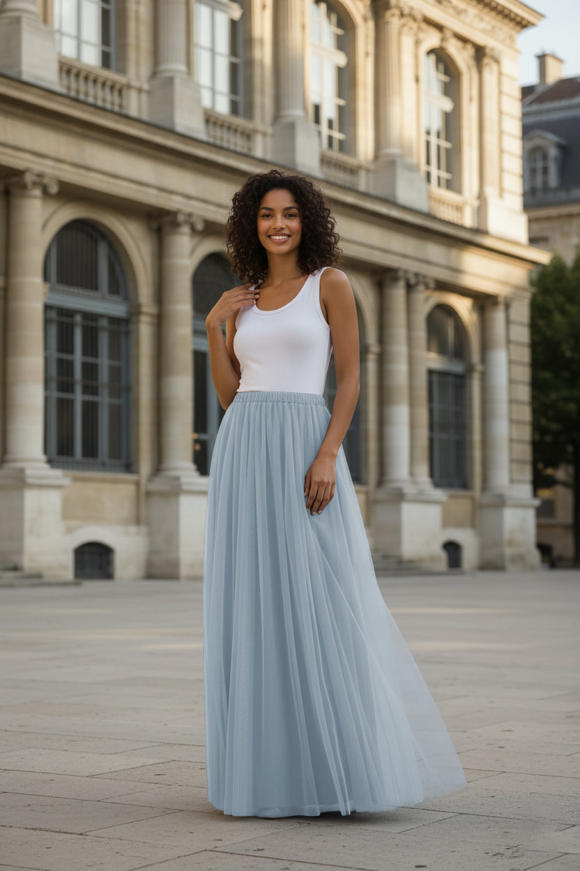 Sophisticated A-Line Bridesmaid Dress -TFB8067