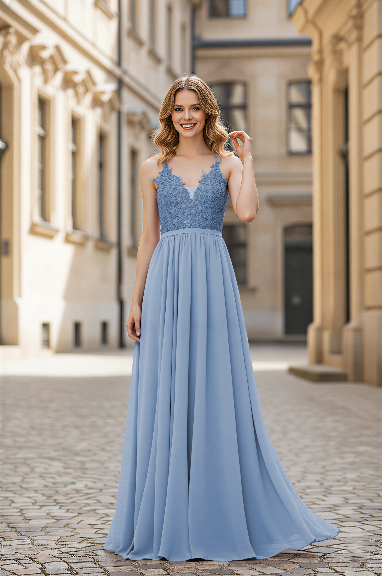 Simple & Elegant Bridesmaid Dress - Classic Silhouette TFB8064