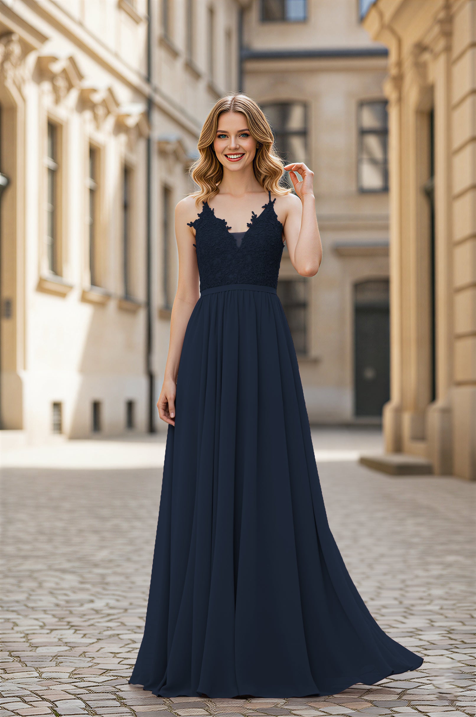 Simple & Elegant Bridesmaid Dress - Classic Silhouette TFB8064