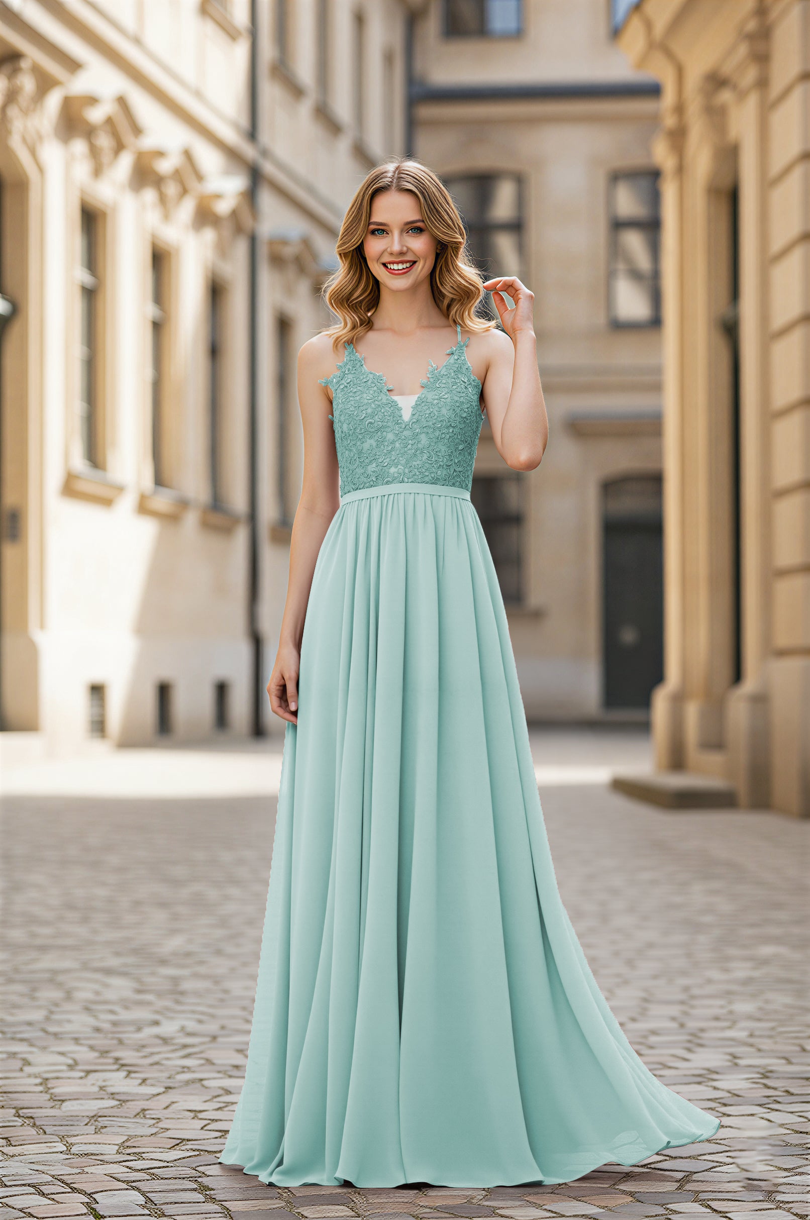 Simple & Elegant Bridesmaid Dress - Classic Silhouette TFB8064
