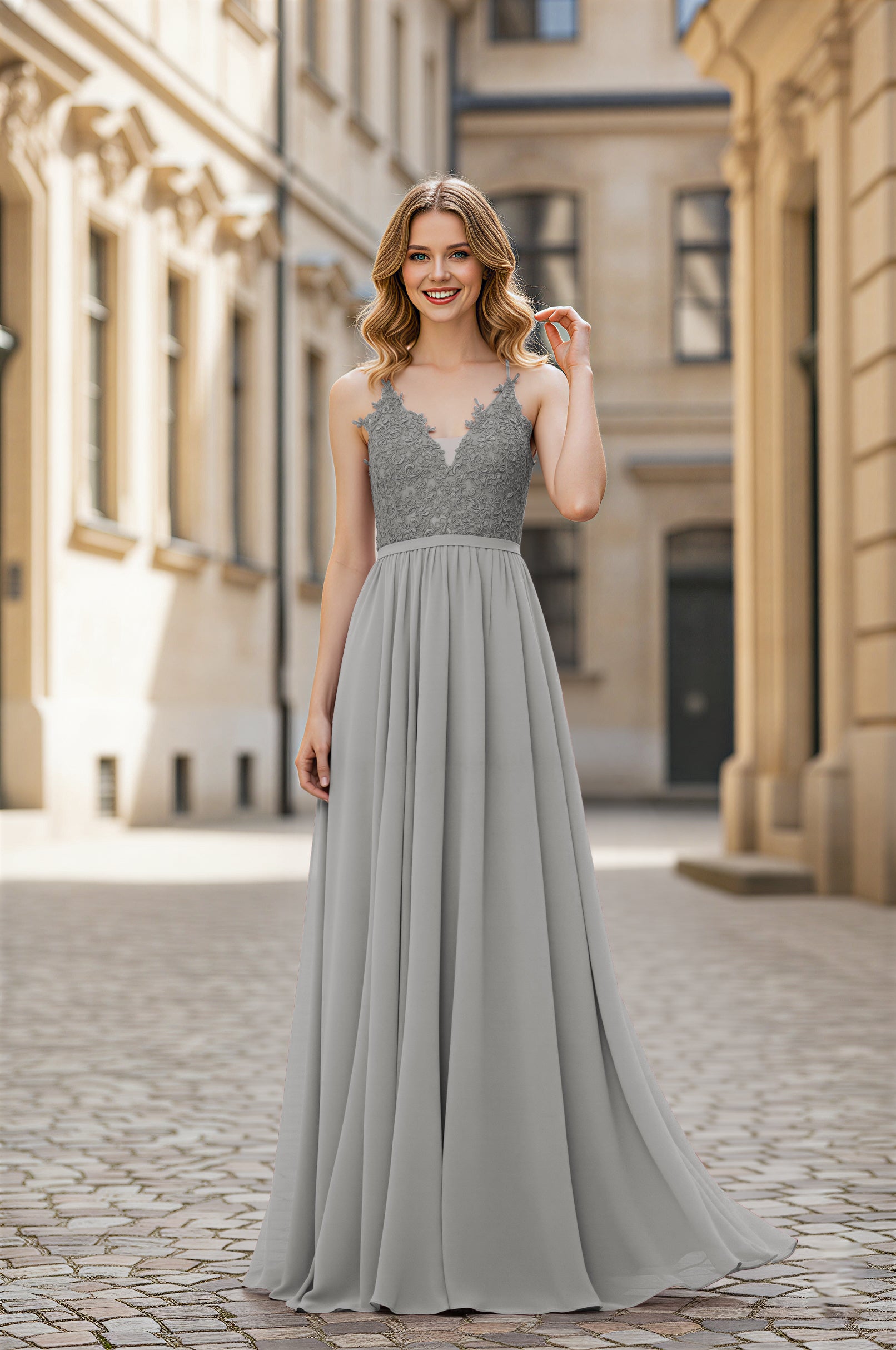 Simple & Elegant Bridesmaid Dress - Classic Silhouette TFB8064