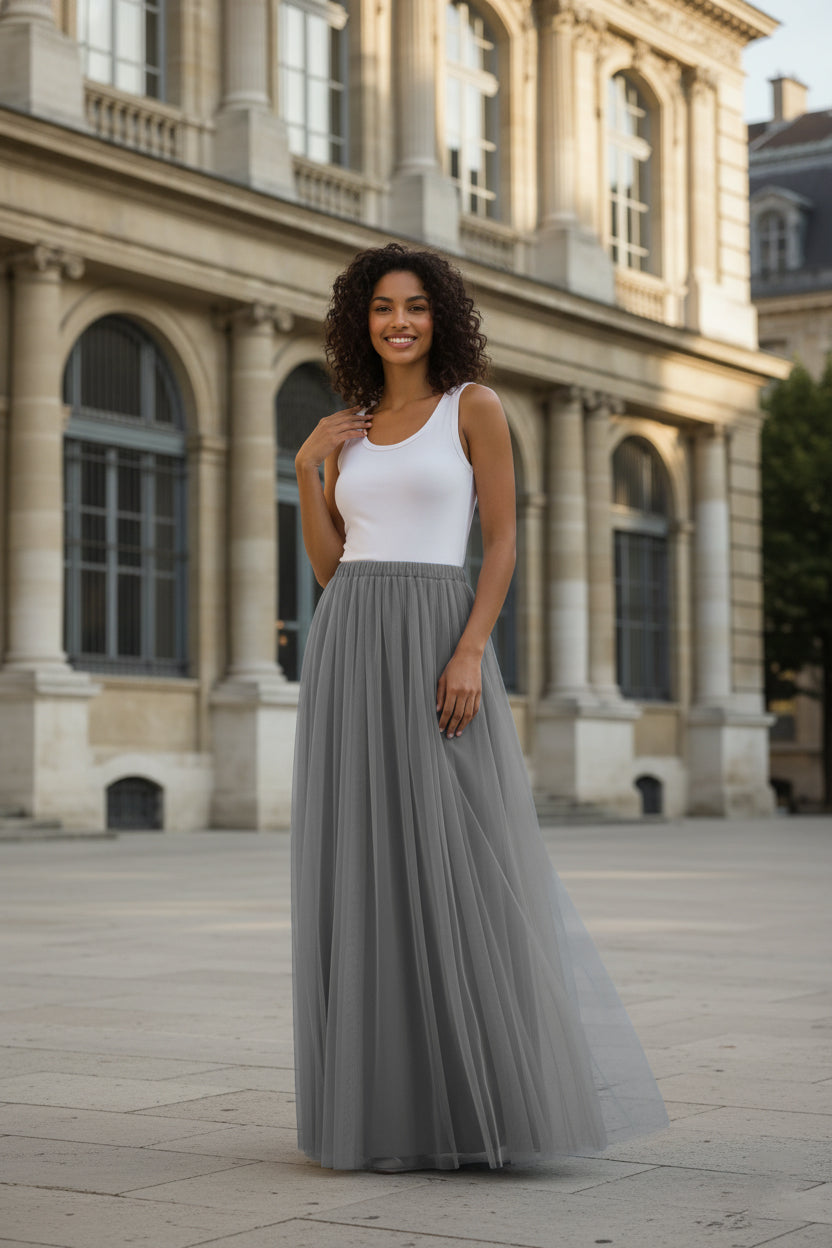 Sophisticated A-Line Bridesmaid Dress -TFB8067