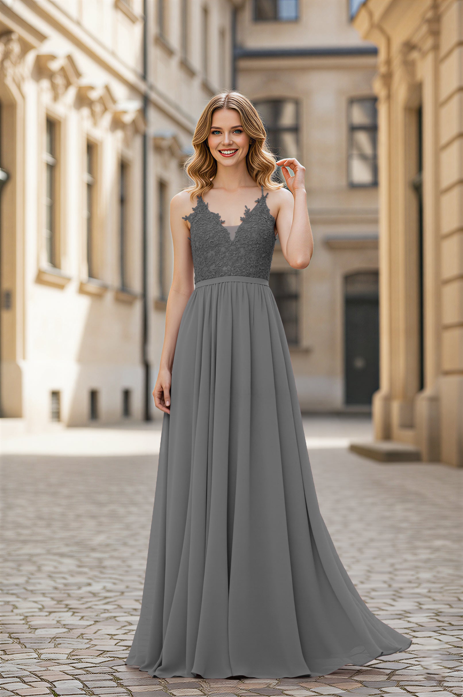 Simple & Elegant Bridesmaid Dress - Classic Silhouette TFB8064