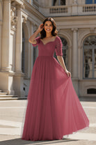 Charming Bridesmaid Gown - Sleeveless Sweetheart Style TFB8071