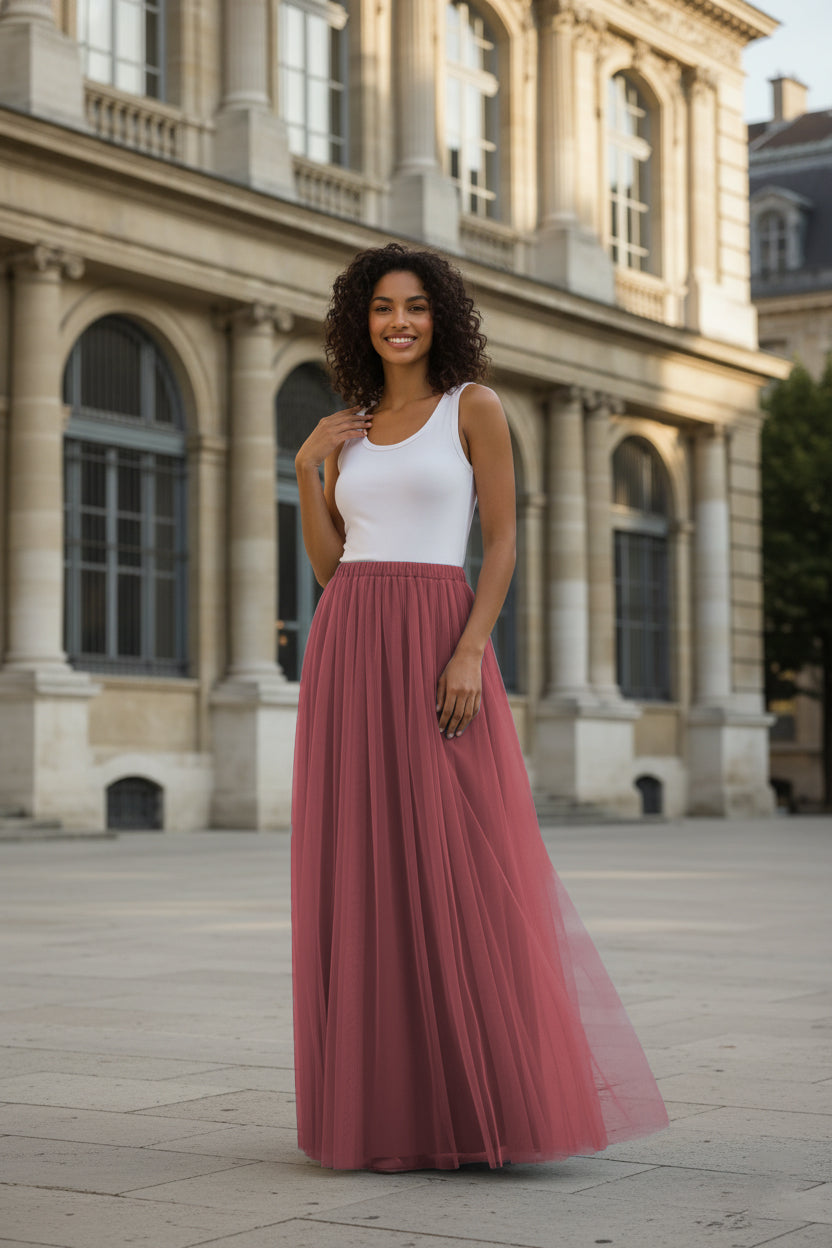 Sophisticated A-Line Bridesmaid Dress -TFB8067