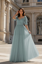 Charming Bridesmaid Gown - Sleeveless Sweetheart Style TFB8071