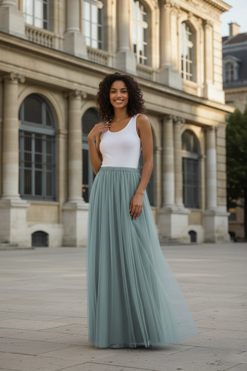 Sophisticated A-Line Bridesmaid Dress -TFB8067