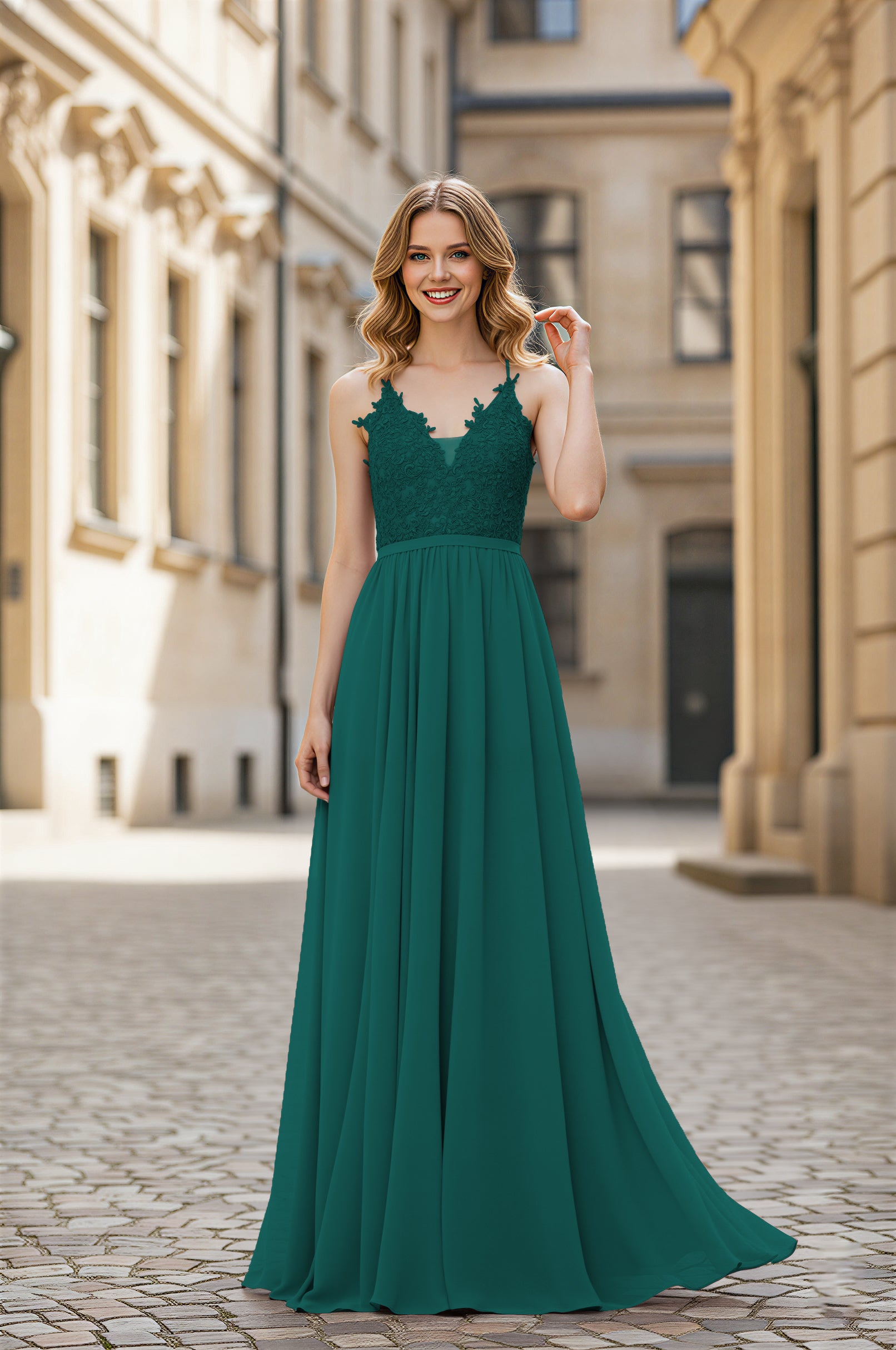 Simple & Elegant Bridesmaid Dress - Classic Silhouette TFB8064