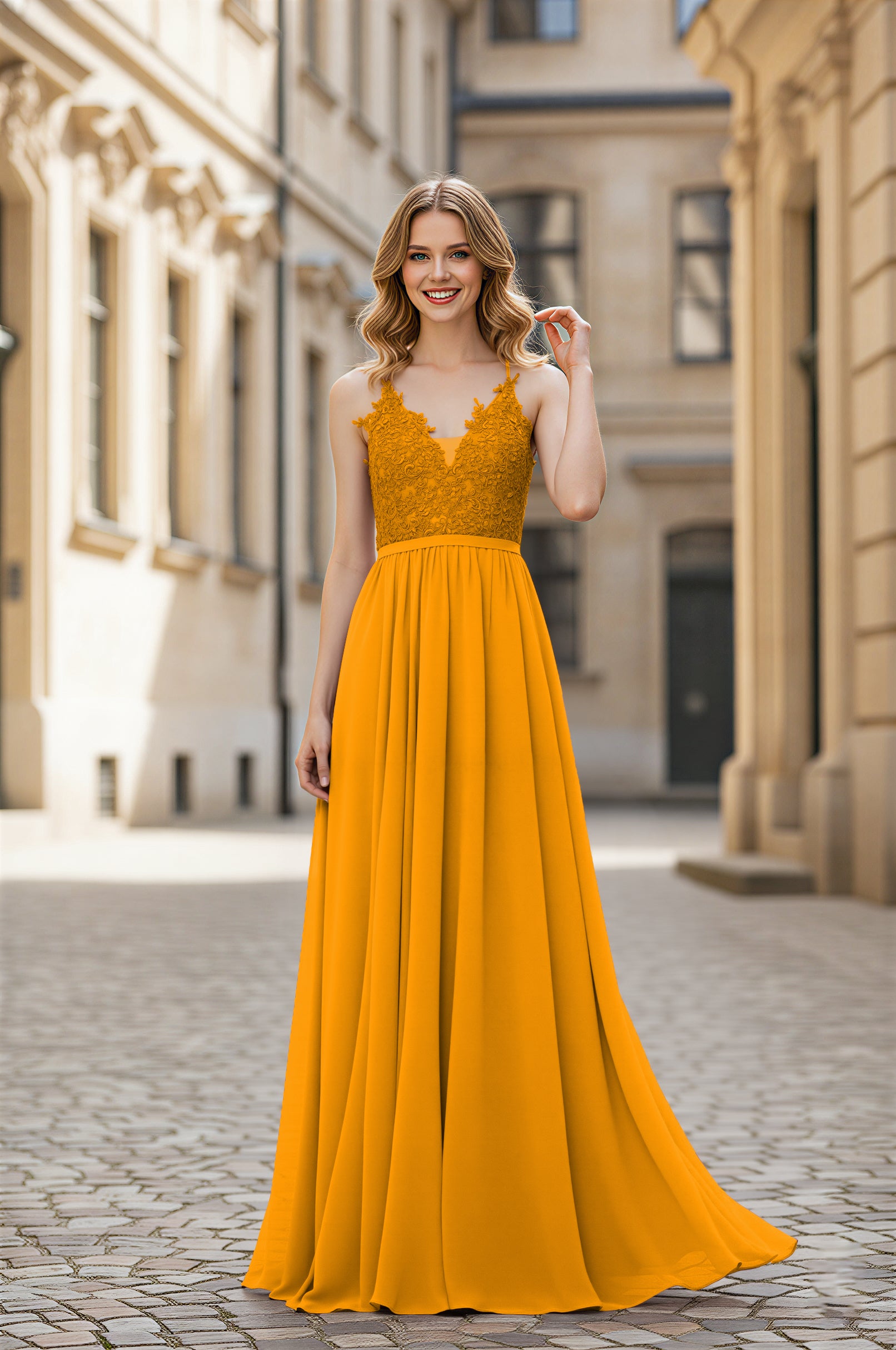 Simple & Elegant Bridesmaid Dress - Classic Silhouette TFB8064