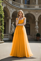 Timeless Bridesmaid Dress - Elegant Boat Neck Design TFB8066