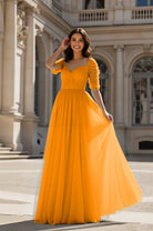 Charming Bridesmaid Gown - Sleeveless Sweetheart Style TFB8071