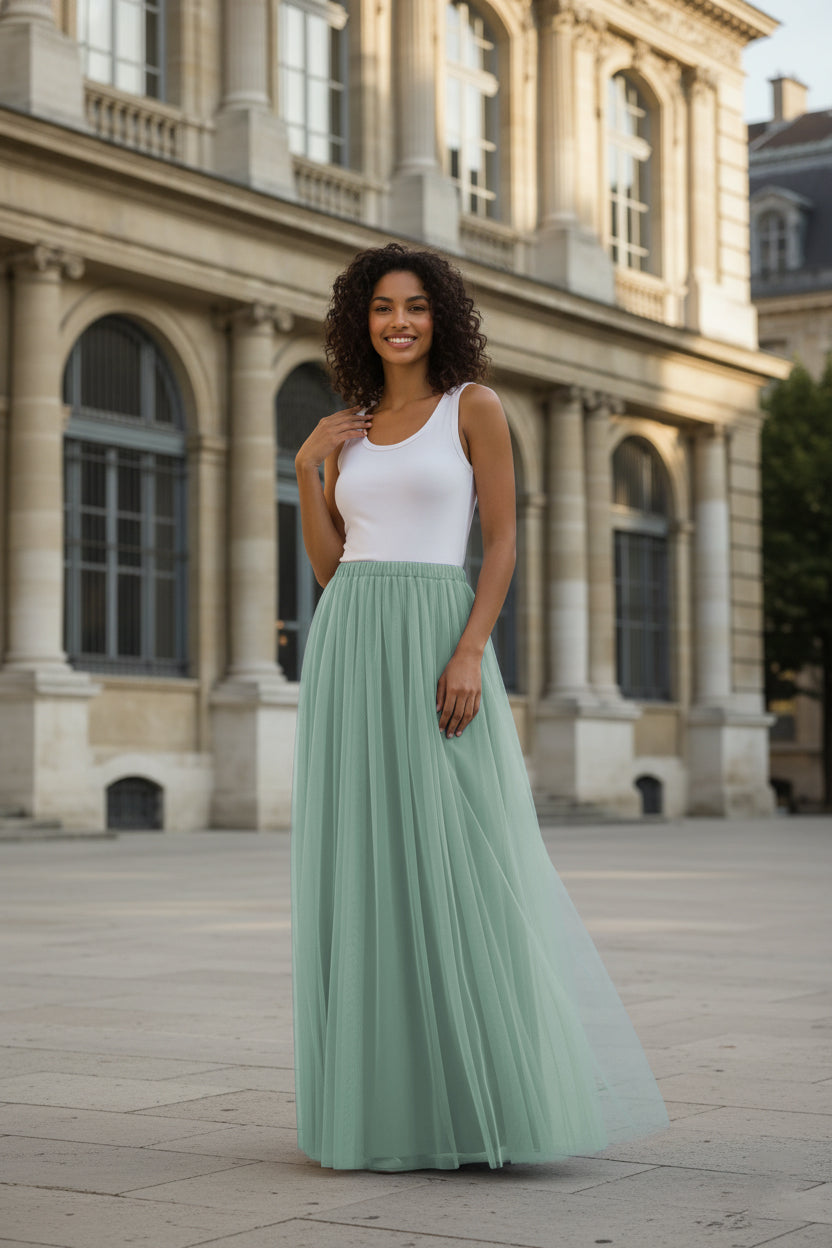 Sophisticated A-Line Bridesmaid Dress -TFB8067