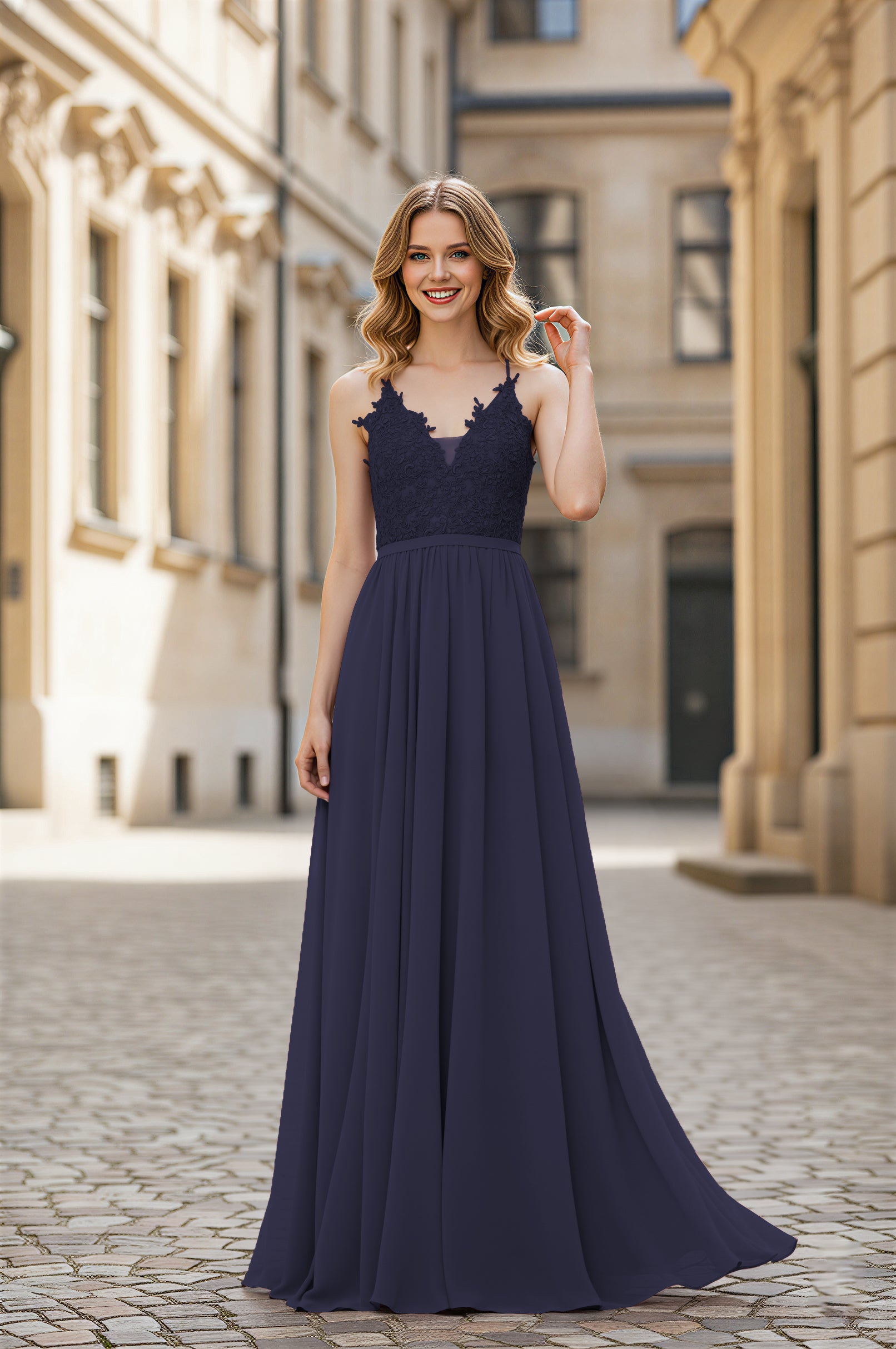 Simple & Elegant Bridesmaid Dress - Classic Silhouette TFB8064