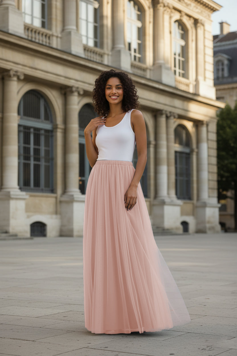 Sophisticated A-Line Bridesmaid Dress -TFB8067