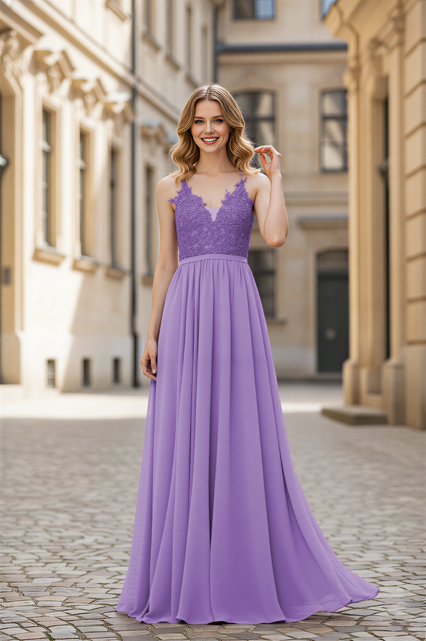Simple & Elegant Bridesmaid Dress - Classic Silhouette TFB8064