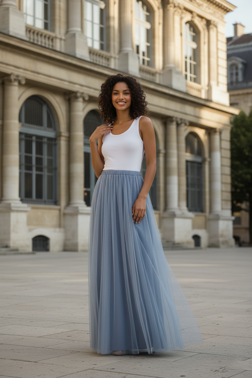 Sophisticated A-Line Bridesmaid Dress -TFB8067