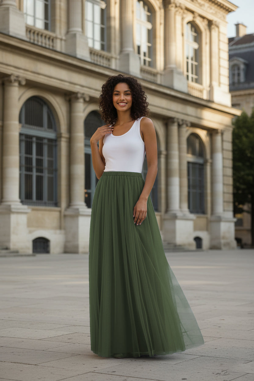 Sophisticated A-Line Bridesmaid Dress -TFB8067