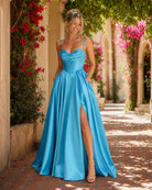 A-line prom dress blissfulprom