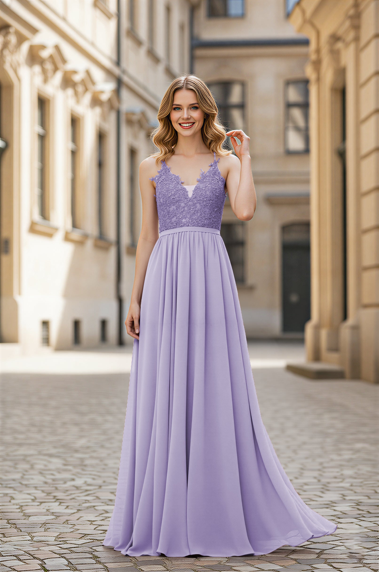 Simple & Elegant Bridesmaid Dress - Classic Silhouette TFB8064