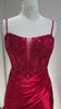 Red prom dress in blissfulprom